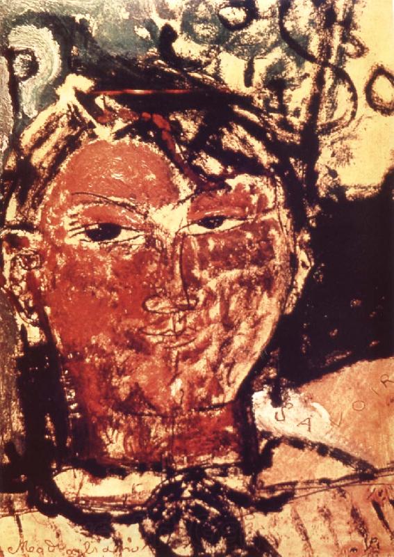 Amedeo Modigliani Portrait of Pablo Picasso